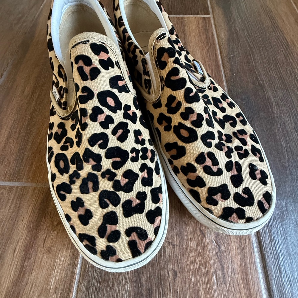 Vans Animal Print Slip-Ons